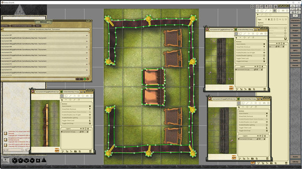 скриншот Fantasy Grounds - Pathfinder RPG - GameMastery Map Pack: Tournament 3