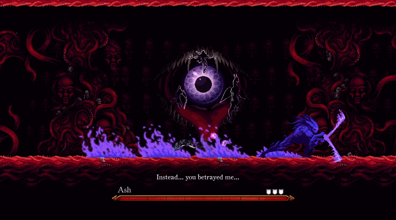 Death's Gambit: Afterlife Review - Metroidvania Soup for the