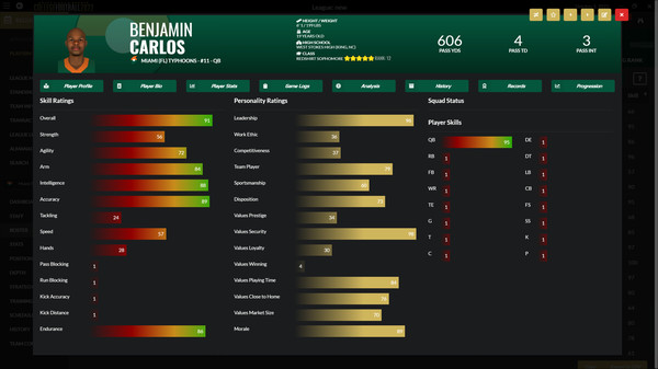 Скриншот из Draft Day Sports: College Football 2022