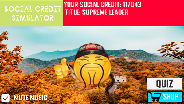 Скриншот из Social Credit Simulator