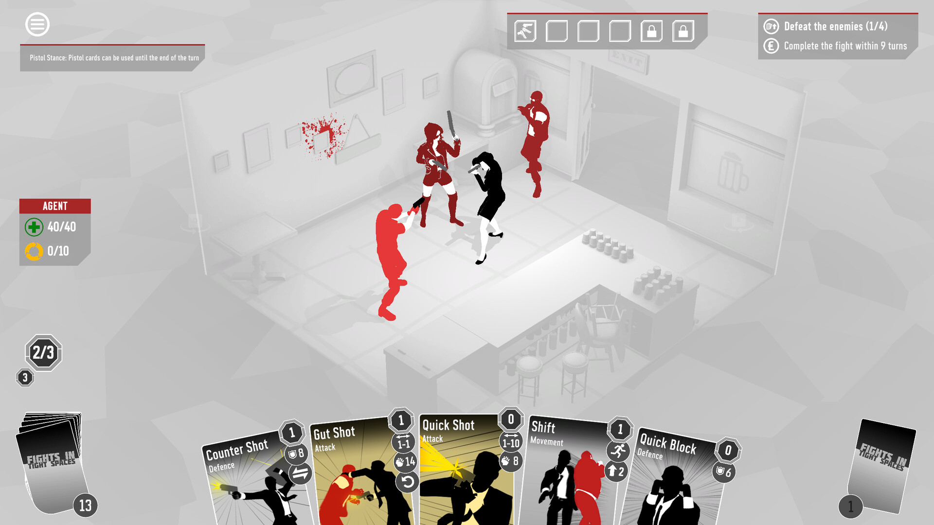 Fights in Tight Spaces - Weapon of Choice #9