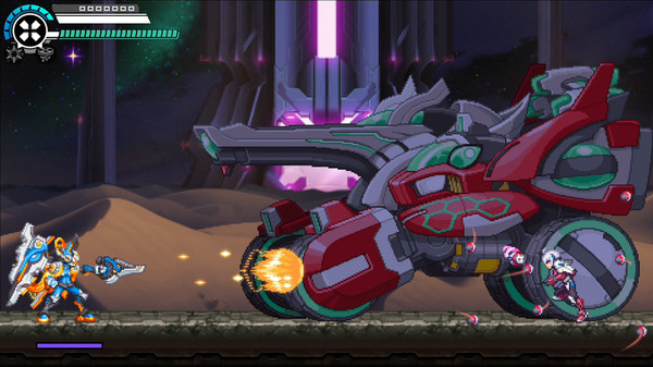 Gunvolt Chronicles: Luminous Avenger iX 2 - Special DLC boss "Jason Frudnick" from "Blaster Master Zero 3"