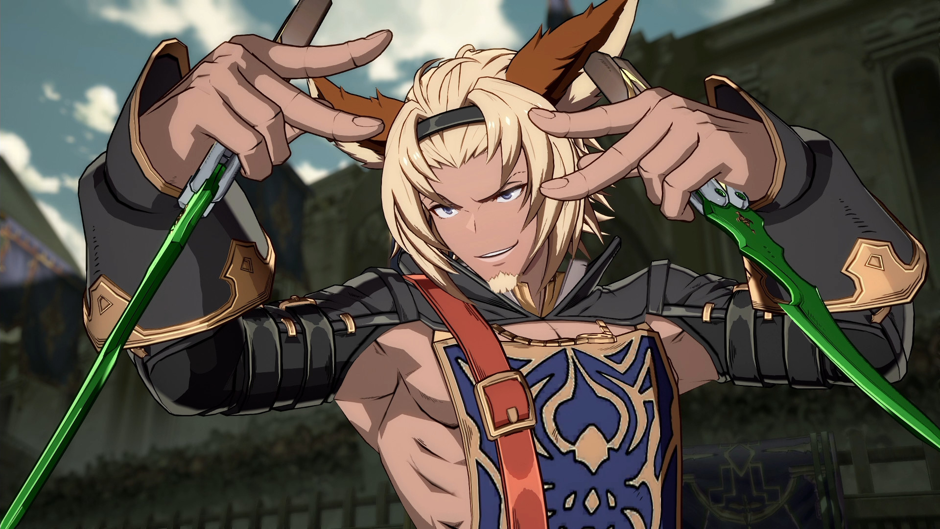 gran and lowain (granblue fantasy)