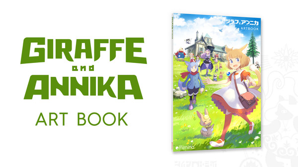Giraffe and Annika Art Book