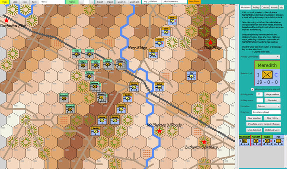 Скриншот из Gettysburg: Fields of Valor