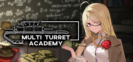 Steam header art for Multi Turret Academy