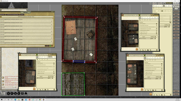 скриншот Fantasy Grounds - Pathfinder RPG - GameMastery Map Pack: Slums 3