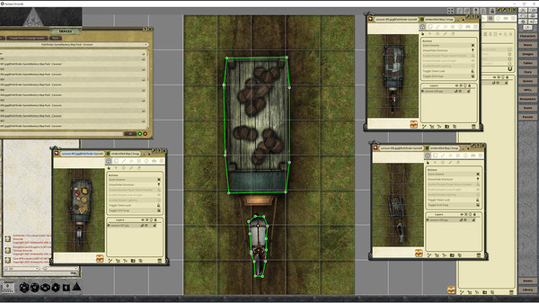 скриншот Fantasy Grounds - Pathfinder RPG - GameMastery Map Pack: Caravan 2