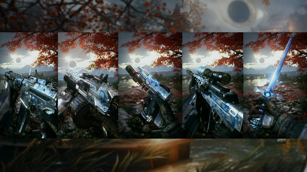 скриншот Bright Memory: Infinite Cheongsam (Blue Flowers) DLC 1