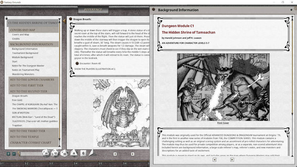 скриншот Fantasy Grounds - D&D Classics - C1 The Hidden Shrine of Tamoachan (1E) 4