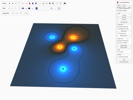 скриншот Visualis Electromagnetism 1