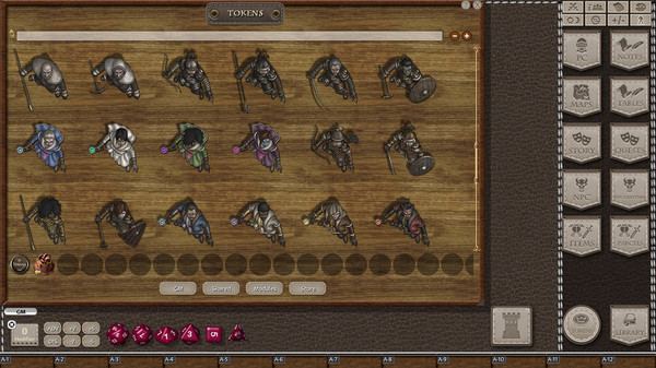 Fantasy Grounds - Jans Token Pack 31 - Frozen Adventurers