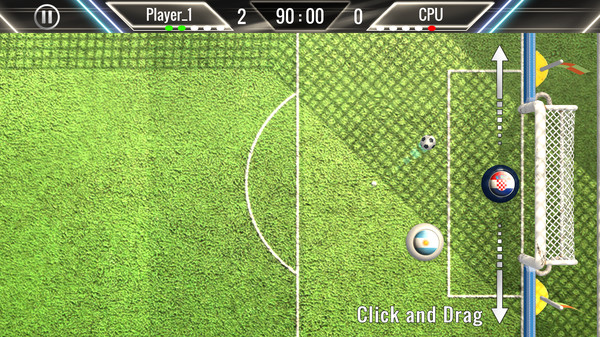 Скриншот из Finger Football