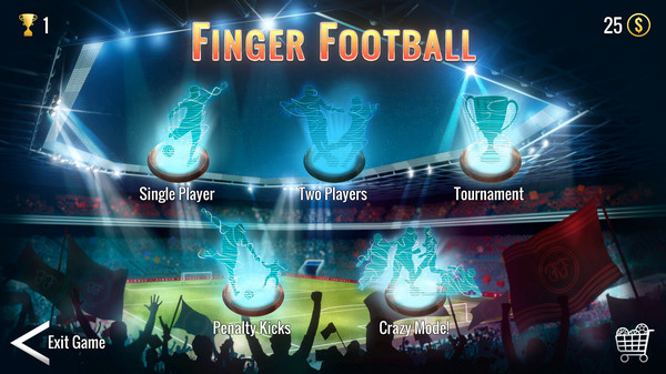 Скриншот из Finger Football