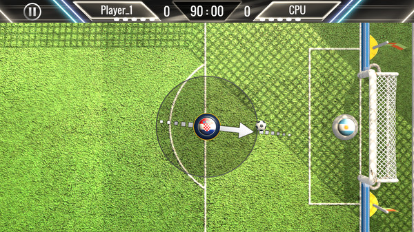 Скриншот из Finger Football