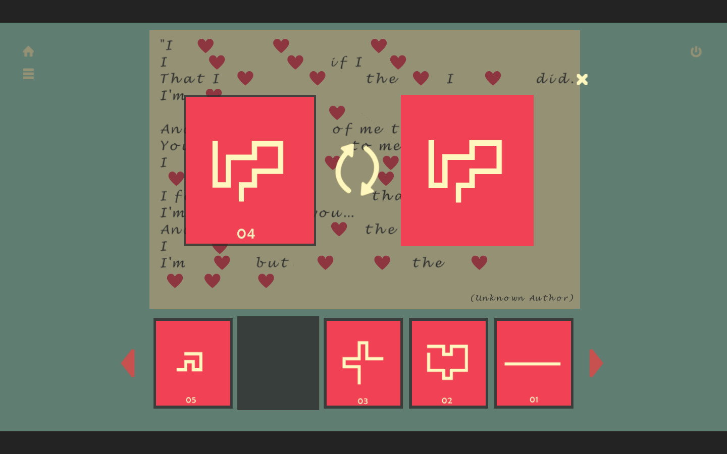 One Line: Letters and Codes #6