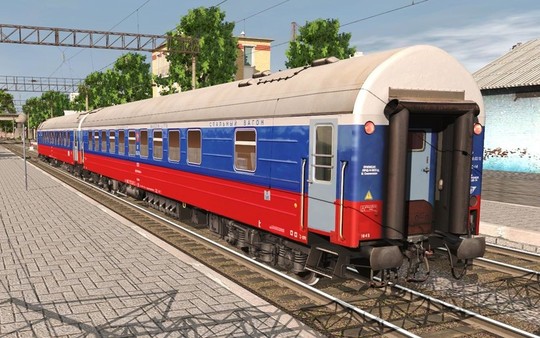 Trainz 2022 DLC - RZD-UZ-RIC Wagons Praha
