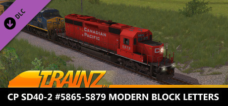 Trainz 2022 DLC - CP SD40-2 #5865-5879 Modern Block Letters