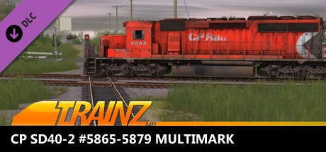 Trainz 2022 DLC - CP SD40-2 #5865-5879 Multimark