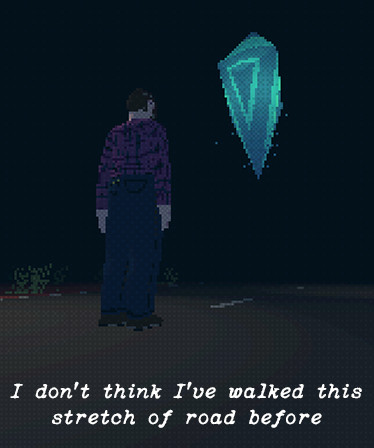 I don't think I've walked this stretch of road before