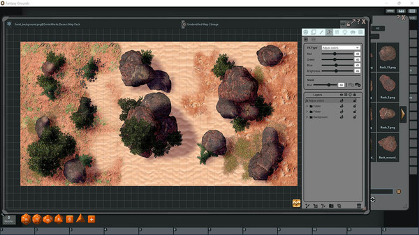 скриншот Fantasy Grounds - FG Desert Map Pack 4