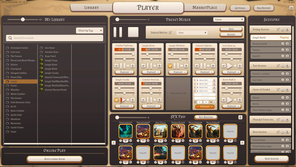 скриншот RPG Sounds - Adventurer's Guild - Sound Pack 0