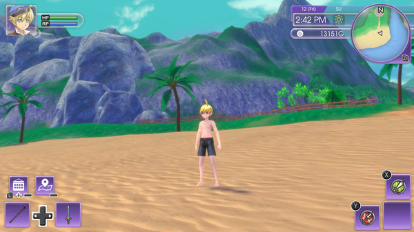 Rune Factory 5 - Famous Butlers Swimsuit Set + New Ranger Care Package Item Pack