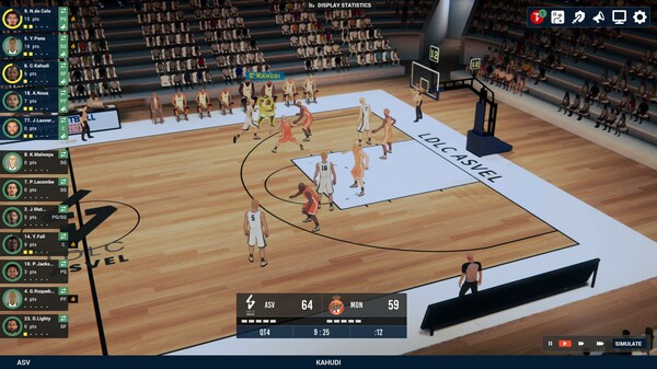 Скриншот из Pro Basketball Manager 2023
