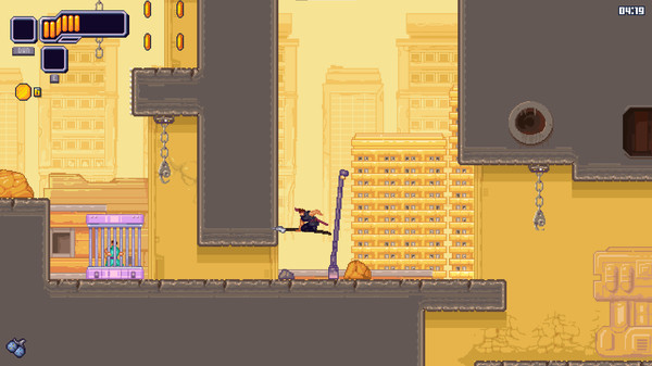 Скриншот из Ninjas Against the Machines