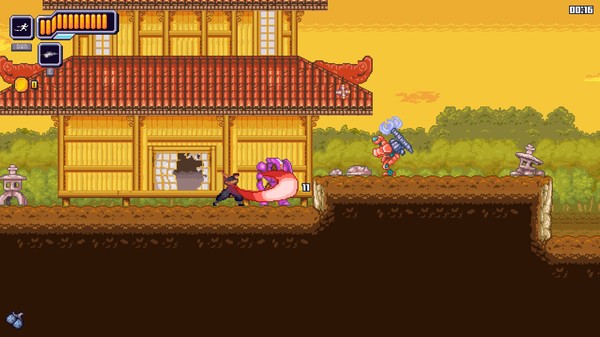 Скриншот из Ninjas Against the Machines