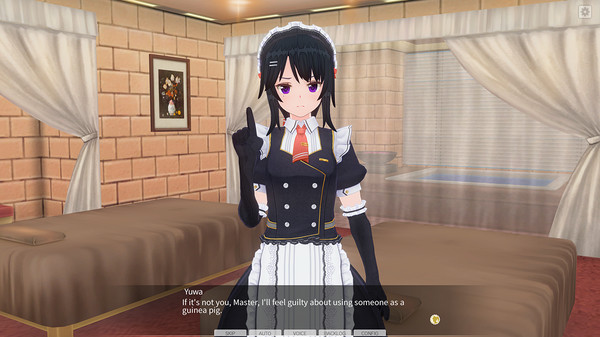 скриншот CUSTOM ORDER MAID 3D2 Personality Pack Guarded, Blunt Girl 3