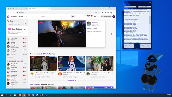 Скачать PAIcom (furry computer assistant) на PC (ПК)