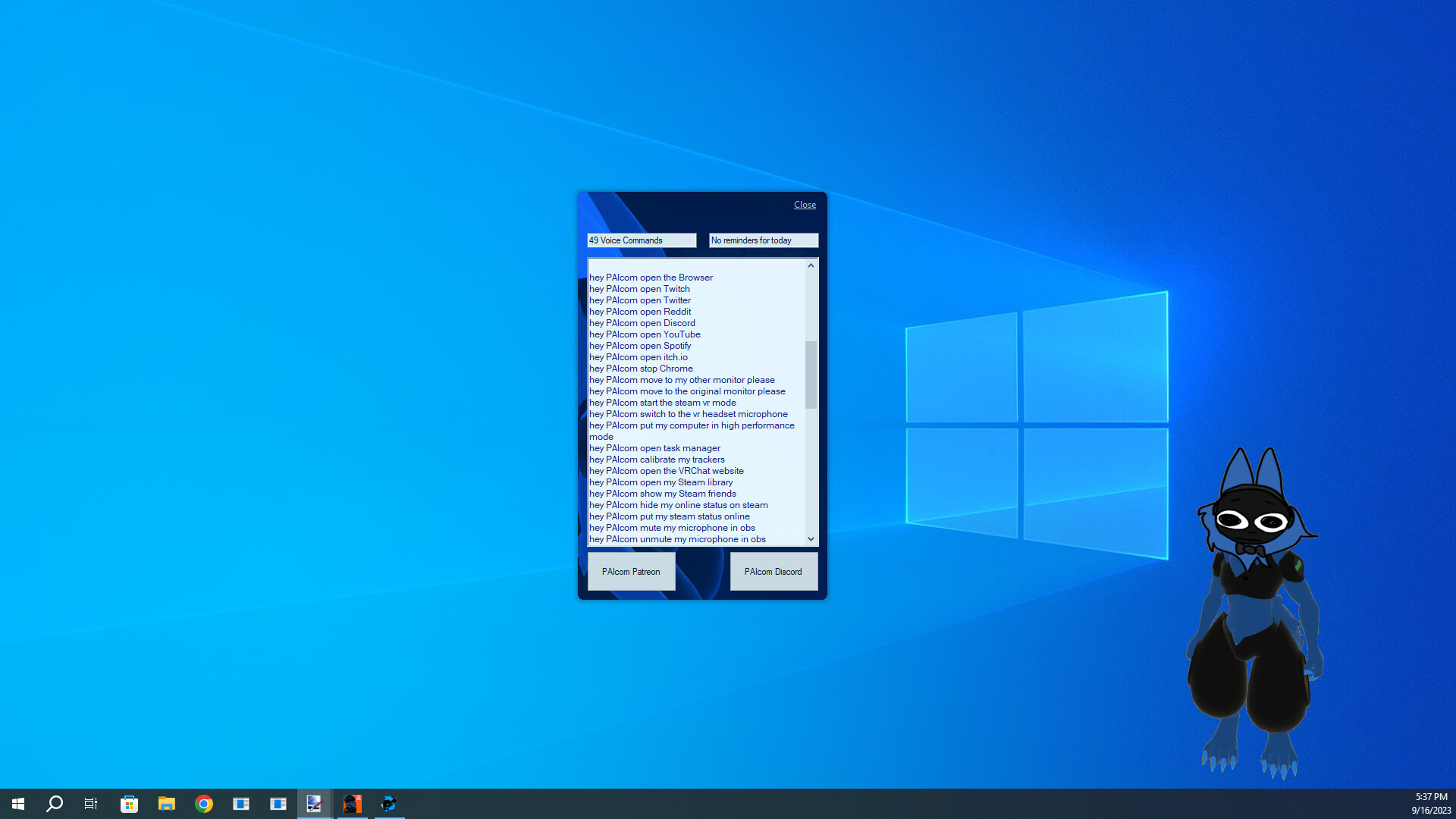 PAIcom (furry computer assistant) #6
