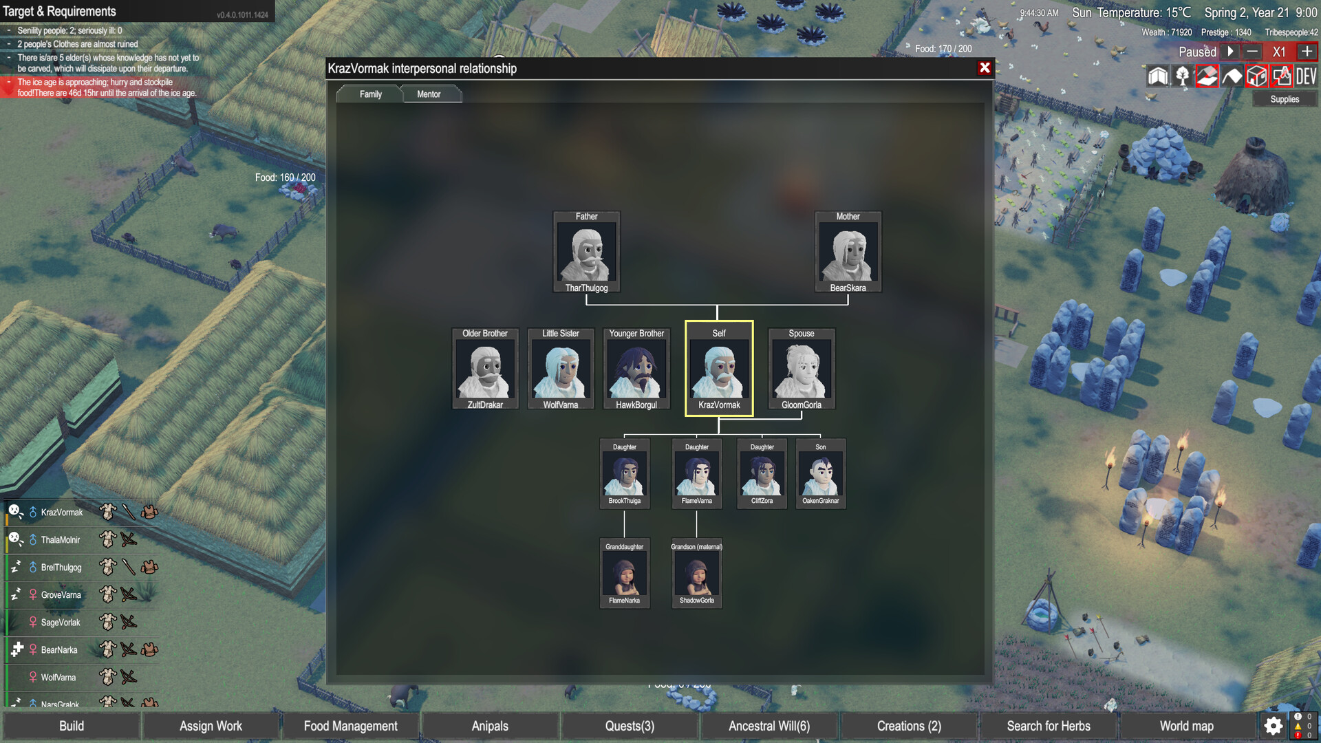 Primitive Society Simulator #7