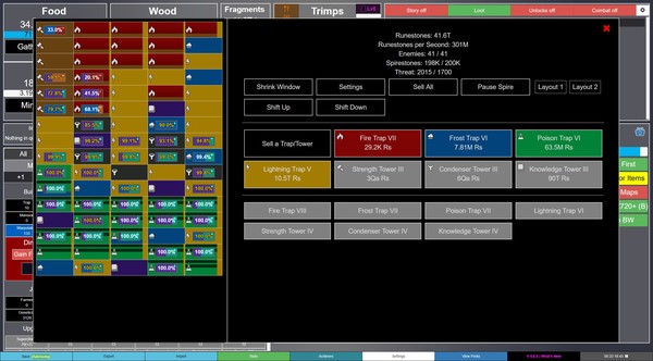 Screenshot of Trimps