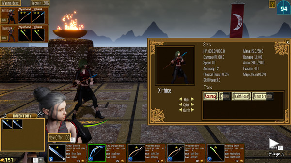 скриншот Elven Warmaiden 2