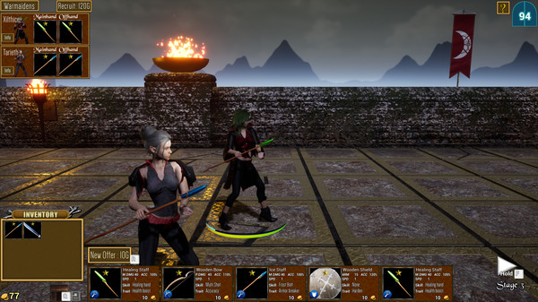 Скриншот из Elven Warmaiden