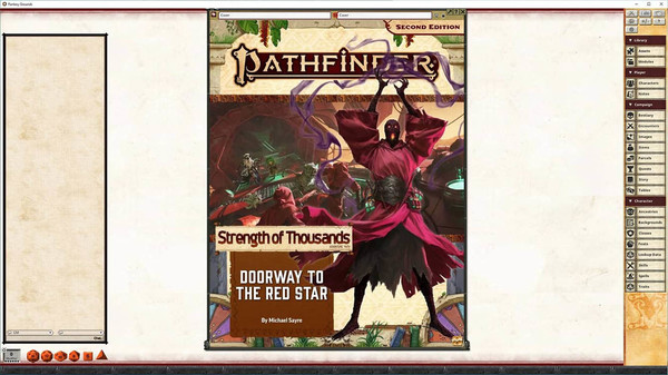 скриншот Fantasy Grounds - Pathfinder 2 RPG - Strength of Thousands AP 5: Doorway to the Red Star 3