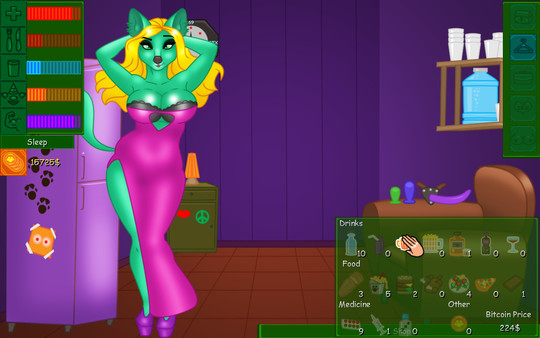 скриншот Furry Girlfriend Simulator 0