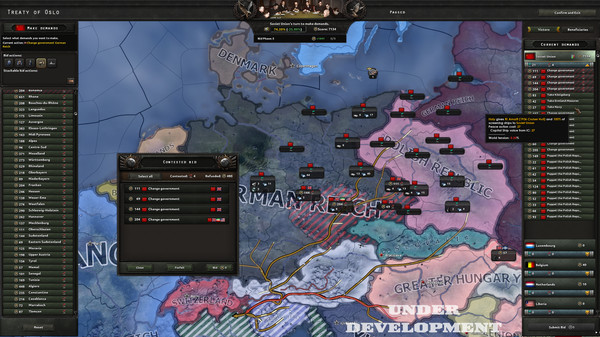 Скриншот из Hearts of Iron IV: By Blood Alone