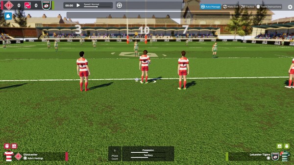 Скриншот из Rugby Union Team Manager 4