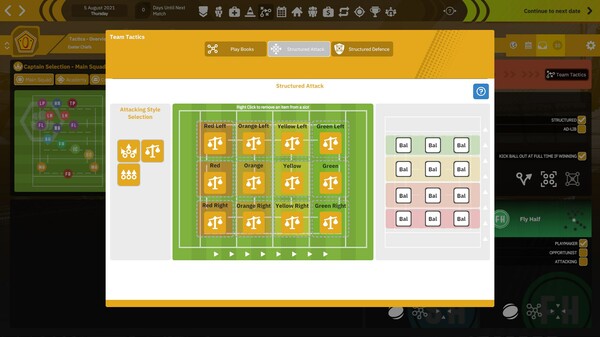 Скриншот из Rugby Union Team Manager 4