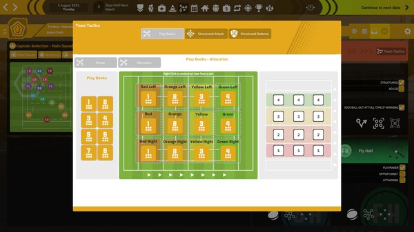 Скриншот из Rugby Union Team Manager 4