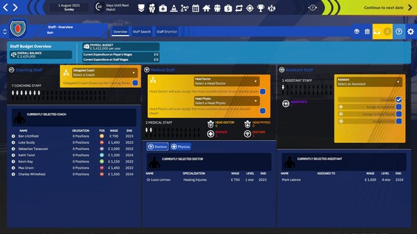 Скриншот из Rugby Union Team Manager 4
