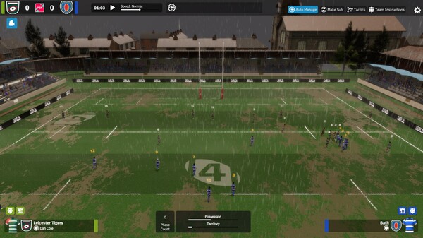 Скриншот из Rugby Union Team Manager 4