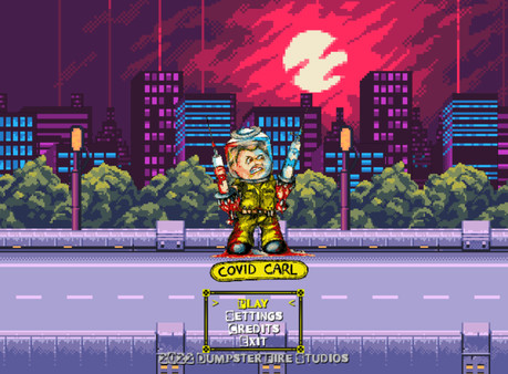 Covid Carl game for Linux 1