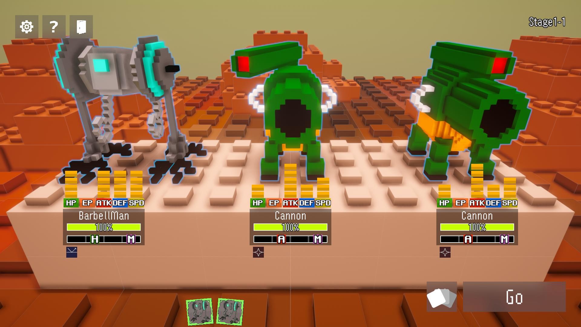 ボクロボ ~Boxed Cell Robot Armies~ screenshot 1