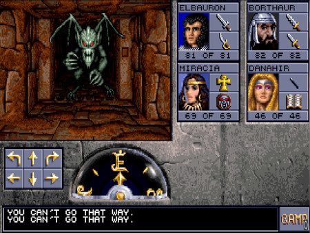скриншот Eye of the Beholder II: The Legend of Darkmoon 4