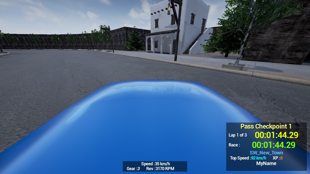 Maze Workout - Western Lost Solo Car Racer #5