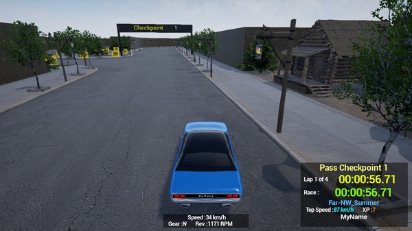Скриншот из Maze Workout - Western Lost Solo Car Racer